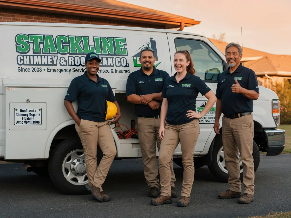 Chimney flashing repair company in Schofield, WI
